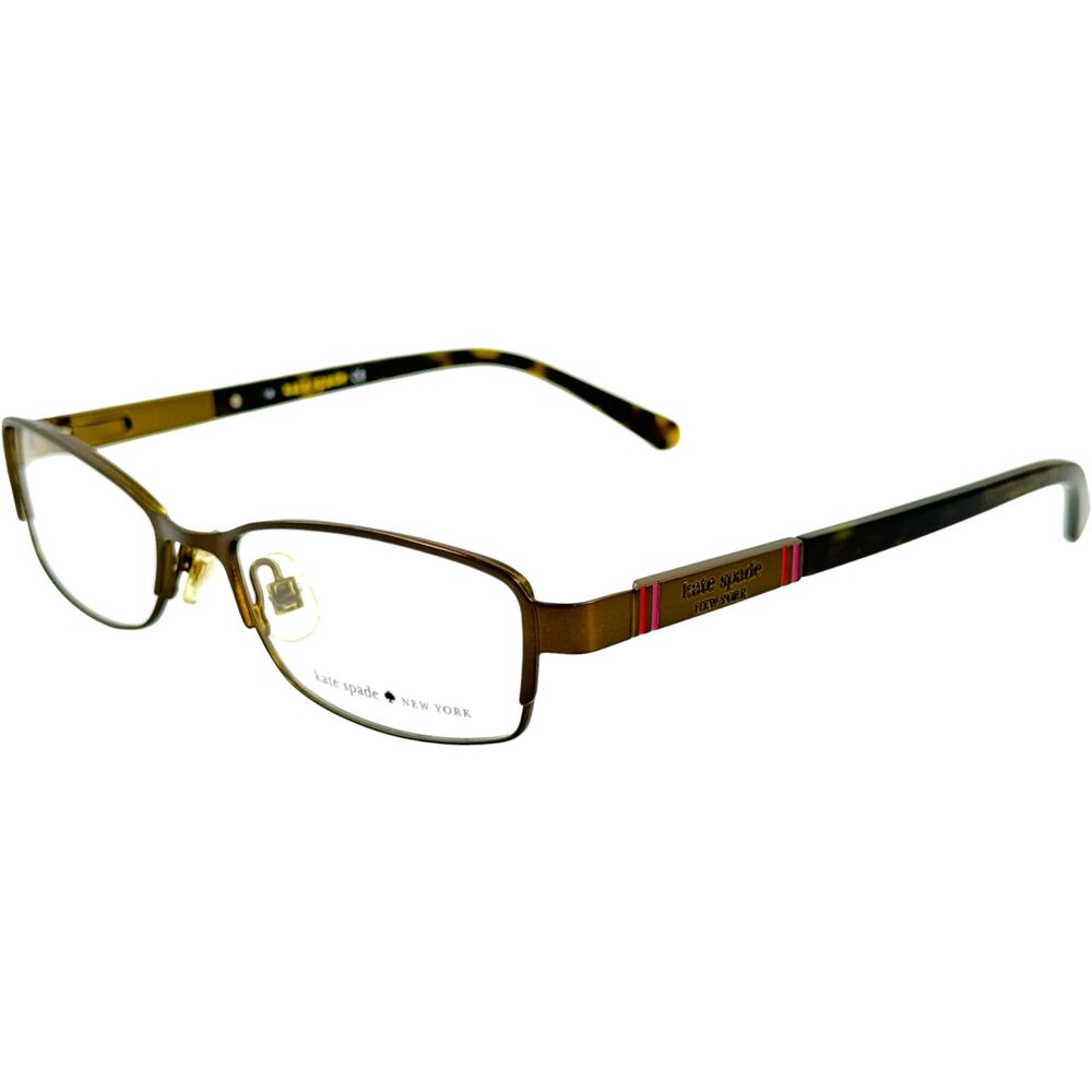 Kate Spade Averil Womens Metal Eyeglass Frame 0RX3 Chocolate 49-16